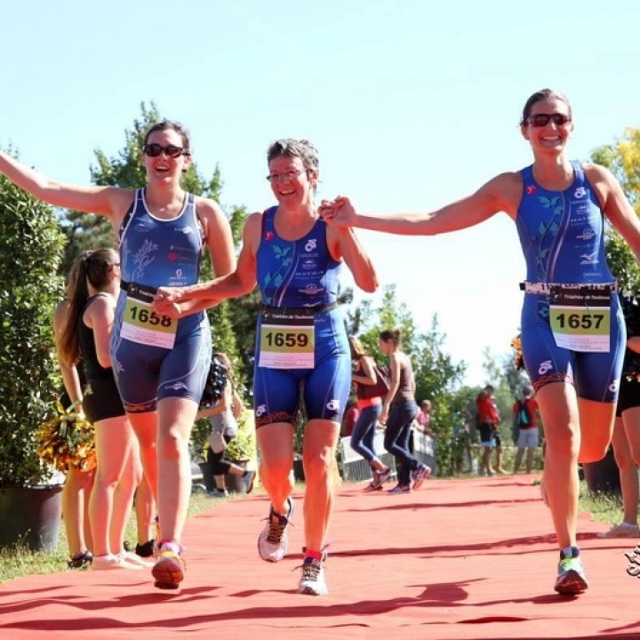 Triathlon Sprint par équipe à Toulouse