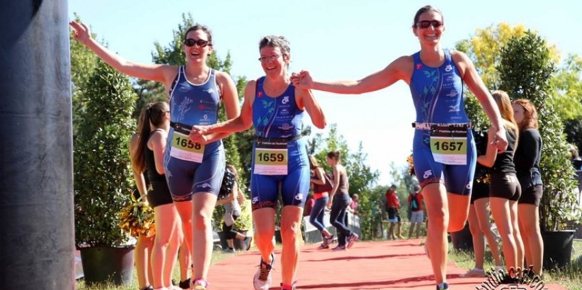 Triathlon Sprint par équipe à Toulouse