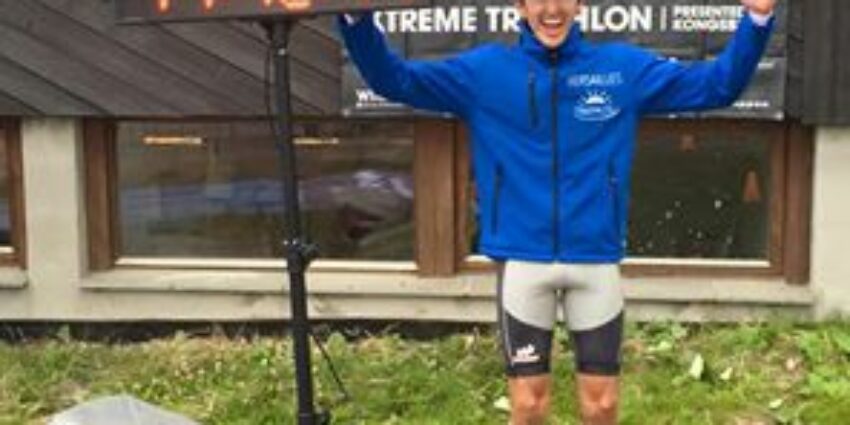 Matthieu arrrivee Norseman