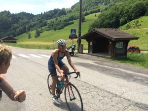 Steph velo doussard