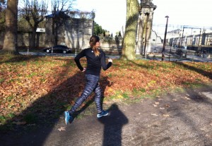 running