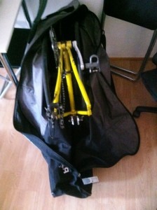 velo dans housse