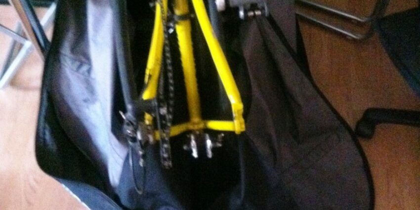 velo dans housse