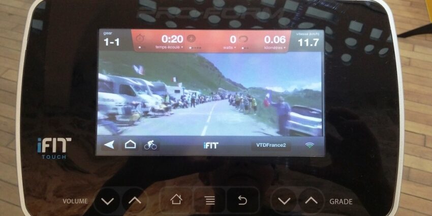 ecran velo proform tour de france