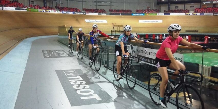 depart piste velodrome