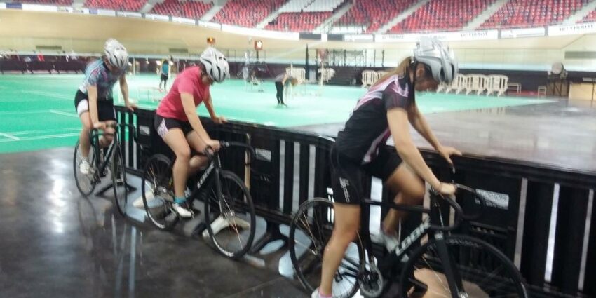 tour de chauffe velodrome